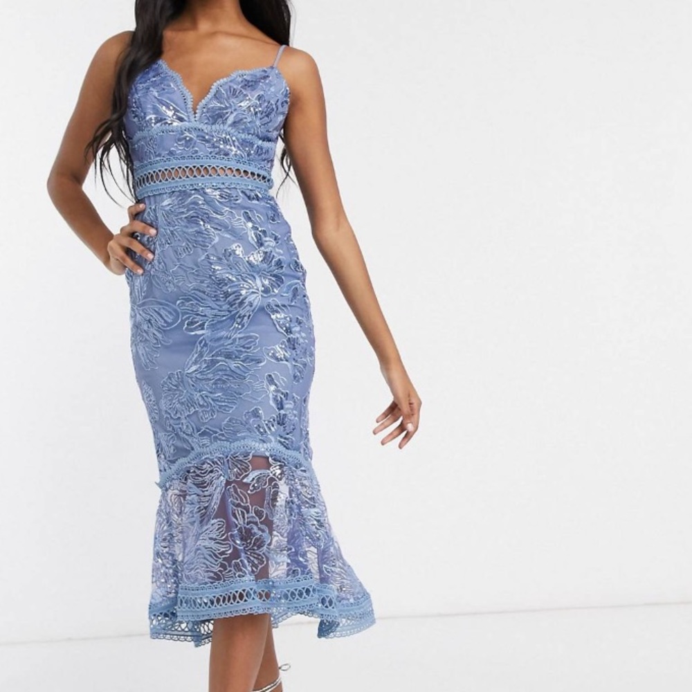 Sequin Pencil Dress